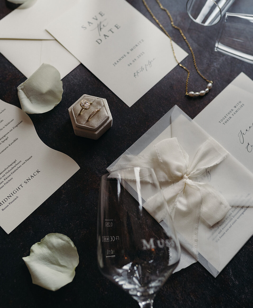 Papeterie Hochzeitseinladung Save the date