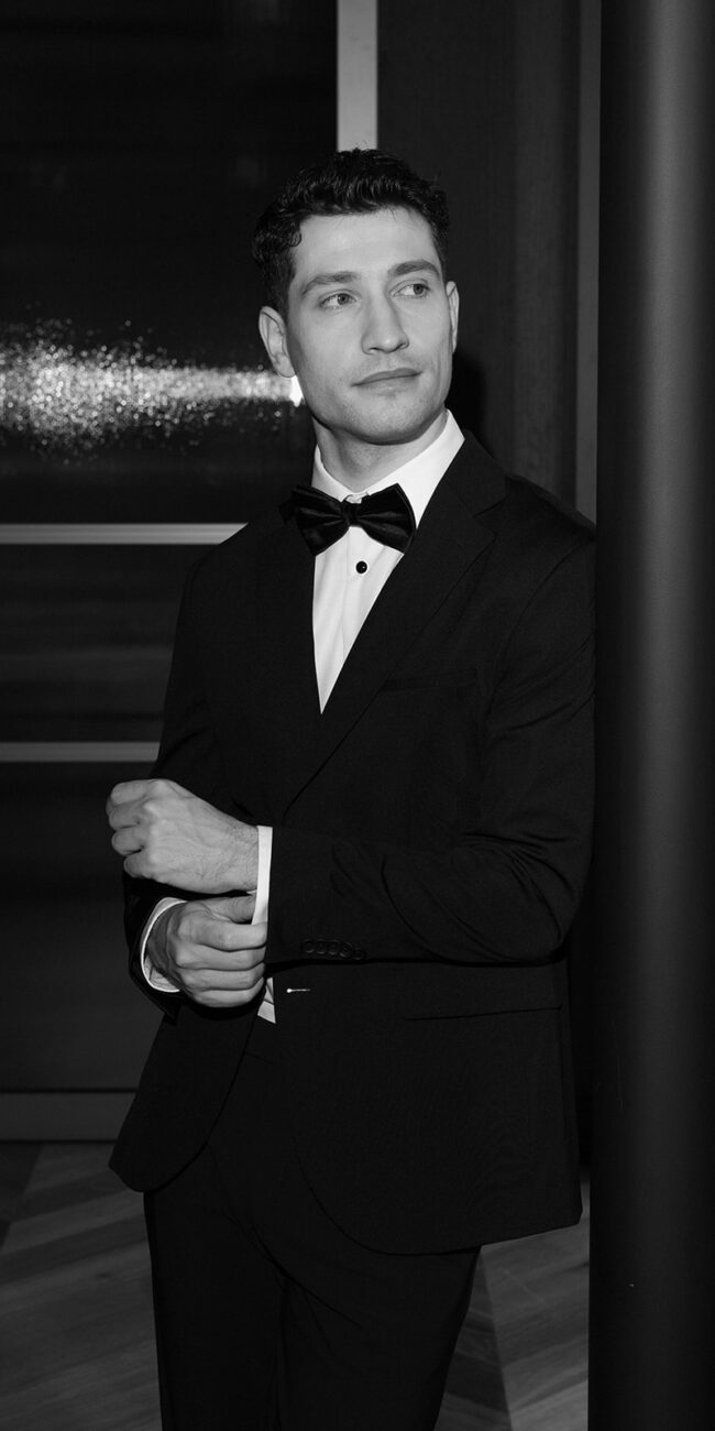 Groom Hochzeit Anzug Baden